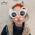 Rainbow Unicorn Kids Boys Girls Sunglasses Kids Round Colorful Rainbow UV Protect Sun Glasses Party. 