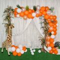 50 Pcs Orange Party Balloons 12 Inch Pure Latex Orange Balloons for Orange Theme Party Decoration, Weddings, Baby Shower, Birthday Parties Supplies or Arch Décor - Helium Quality. 