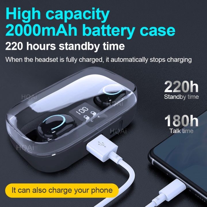 HQAi%20H2%20Wireless%20Headset%20Bluetooth%20Earphones%20Build-in%20Microphone%20Earpods%20Hifi%20Bass%20Sound%20Quality%20Earbuds%20Long%20Battery%20Life%20Noise%20Cancellation%20Sport%20Waterproof%20Head%20Set%20for%20All%20Cellphone%20Tablet%20Phone%20-%20Image%202