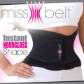 Miss Belt Adjustable Look Slimmer Hot Shape/Body Shaper Wear Under or MBAL over Clothing Hourglass Instant Slim Wear Hot Shaper. 