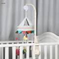 Cot Mobile Holder Detachable Ornaments Baby Crib Mobile Arm for Kids Bed. 