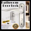 Bathroom Door Lock. 