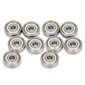 10PCS 635Z Deep Groove Steel Ball Bearing 5mm ID 19mm OD High Speed Double. 