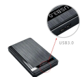 2.5 inch External Hdd Enclosure Usb 3.0 Sata Hard Drive Enclosure (case only). 