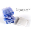 【ZOSR】Original 3Pcs Reusable Silica Gel Desiccant Dehumidifier Moisture Absorb Beads Box (Blue). 