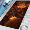 Edge Warcraft Computer Pad Waterproof Wow For World Desk 900X400Mm Natural Keyboad Mouse Large Locking Speed Rubber Of Game Mat(Mssj-Rw003_600X300X2Mm). 