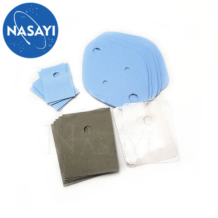 50pcs Imported mica sheet TO-247 transparent mica sheet high temperature resistant insulating mica gasket