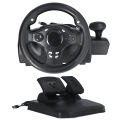 7 In 1 Game Steering Wheel 270 Degrees Rotation Self Adjusting Multifunction. 