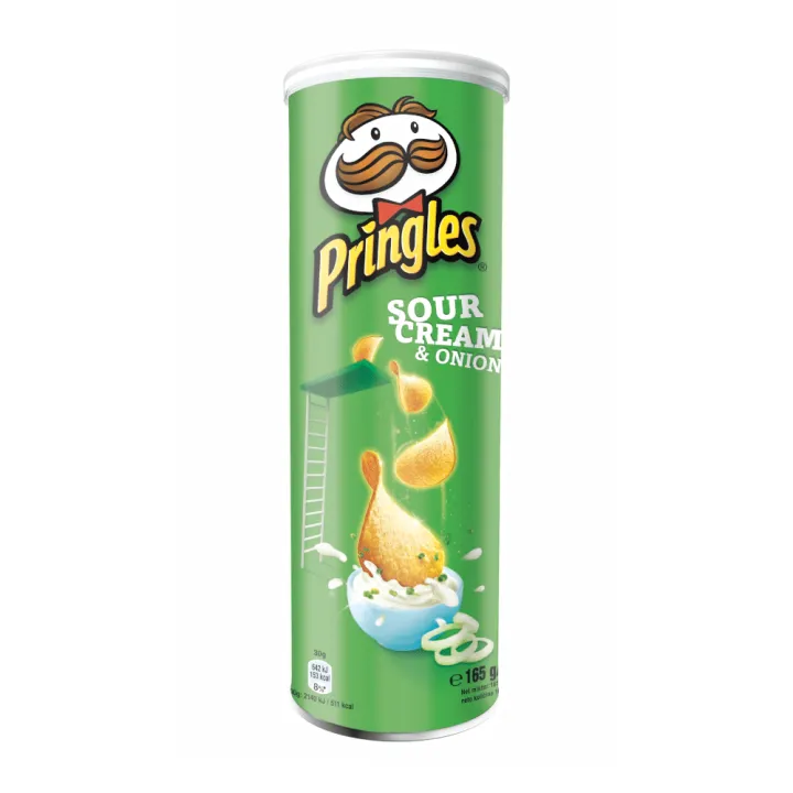 Pringles%20Potato%20Chips,%20Sour%20Cream%20and%20Onion,%20165g%20-%20Image%203