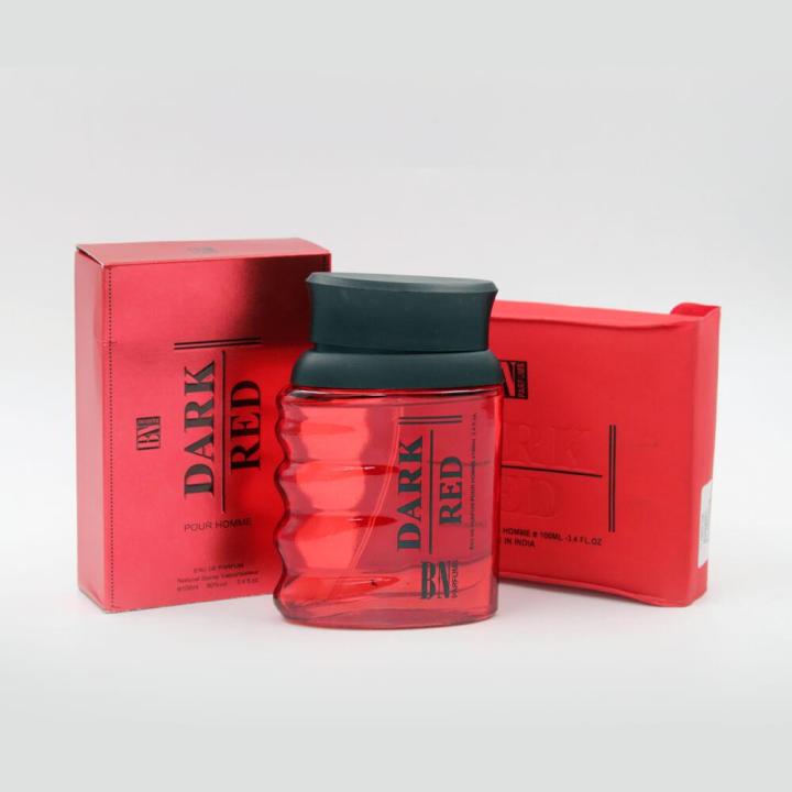 Perfume BN Dark Red Men Women Perfume Fragrance - 100ml Perfume spray Best Smell Stylish Perfume for Gifts - BN Red Collections - Eau De Parfum Pour Homme