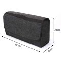 【50CM】 Car Organizer Bag Car Trunk Organizer Seat Organizer Woolen Felt Tidying Large Container Waterproof Storage. 