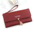 Yfashion Women Short Wallet 3-folds PU Leather Horizontal Square Purse ID Bank Card Money Holder. 