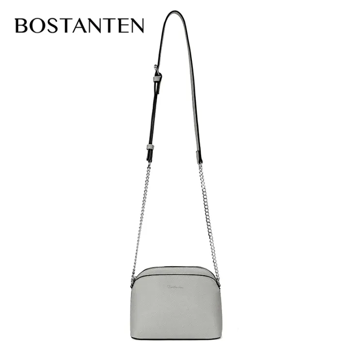 BOSTANTEN%20Women's%20Shoulder%20Bags%20For%20Women%20PU%20leather%20%20Zippers%20Sling%20Bag%20Pack%20-%20Image%203