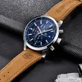 【Miga Plaza】Watch Men Luxury Leather BY-5102 Quartz Watch Fashion Chronograph Watches Sport Clock Male Waterproof 2023 Watch For Men. 