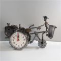 Retro Nostalgic Tractor Alarm Clock Creative Student Bedside Little Alarm Clock Wake up Children Table Clock Ornaments. 