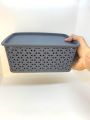 3 Size Multipurpose Storage Basket Set Plastic Storage Basket Cloth, Food, Phone Accessories Organizer Box Set. 