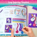 Imagimake Clay Murals - Unicorn Theme | Modelling Clay & Paint. 