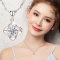 Pendant silver 925 / necklace pendants / Pendant only for women / Crystal diamond pandent / Accessories jewelry. 