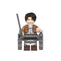 【Innovative design】Compatible with LEGO Super Large Giant Levi Ackerman Eren Yeager Building Blocks Minifigures Children's Toys. 
