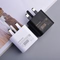 Samsung Galaxy A23 A33 A53 A52 A72 F23 S21 Charger UK Plug 25W Super Fast Charging Power Wall Adapter EP-TA800 USB Type C Cable. 