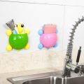 Cute Cartoon For Turtle Toothbrush Holder Suction Cup Wall Mount Toothpaste Pencil Pen Container Travel Storage Organize. 