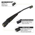 2 Set Car Accessories: 1 Set Rear Windshield Wiper Arm Set & 1 Set Rear Window Wiper Blade Windshield Wipers Arm. 