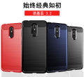 lthmy for Nokia 3.2 Case Carbon Fiber TPU Soft Silicone Back Cover Armor Phone Case Casing. 