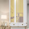 wall stickers 1 Roll Gold Wall Sticker Stainless Steel Flat Decorative Lines Titanium Wall Ceiling Edge Strip Mirror Living Room Decoration. 