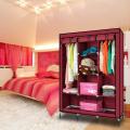 3 Door Portable Folding Wardrobe - Clothes Cupboard - Closet - High Quality. 