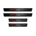 Sieece For Mitsubishi Xpander 4PCS Car Door Sill Protector Auto Carbon Fiber Threshold Strips Sticker Anti Scratch Car Sticker Car Accessories Exterior. 