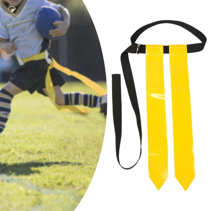 Rugby Waist Flags Adjustable Soccer Training Flags for Sports Kids ...