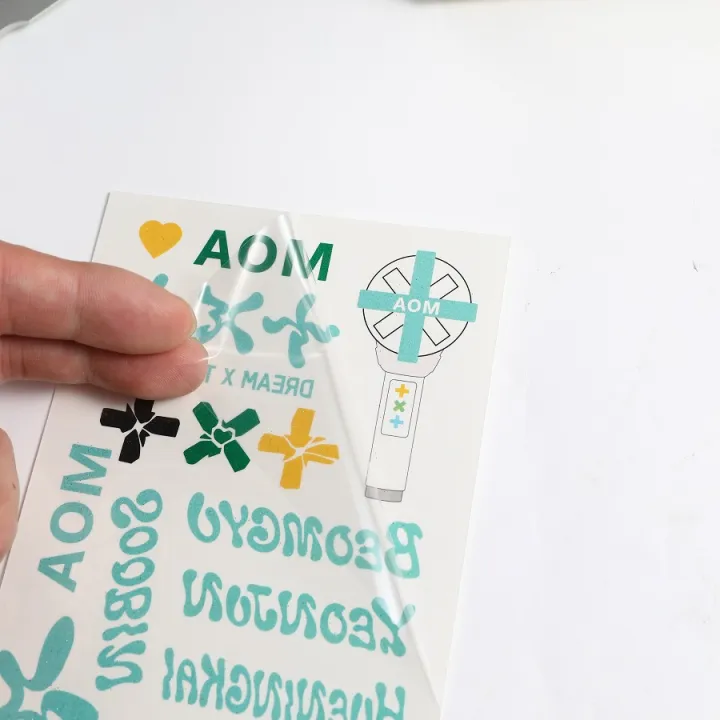 Kpop%20Korean%20idol%20BTS%20BLACKPINK%20straykids%20colorful%20glitter%20powder%20tattoo%20sticker%20-%20Image%202