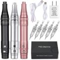 Wireless Permanent Makeup Machine for Ombre Eyebrows Miroblading Shading Eyeliner Lip PMU Machine Tattoo Pen Kit vwx. 