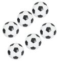 NXFDSIOZ 12PCS Small Football Style Table Ball Foosball Hard Plastic Table Ball Counterpart Game Children Toy. 