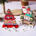 ECHIDNA Xmas Advent Calendar Beautifully New Year Xmas Advent Calendar with Santa Decor. 