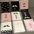 Portable Bow Notebook Unique 4pcs A7 Butterfly Butterfly Notepad Mini Coil Planner for Birthday Kids Party Celebration Girl. 