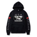 Japanese Anime Naruto Akatsuki Hoodies Kakashi Funny Cartoon Graphic Hoodie Harajuku Manga Sweatshirts Unisex Cosplay Costume. 