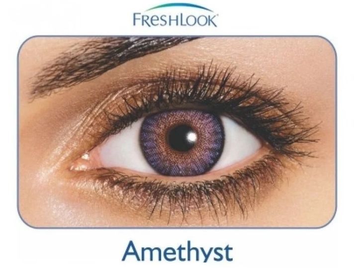 Colour AMETHYST - Fresh Look acl Colour Blends Contact Lens - Full Set ...