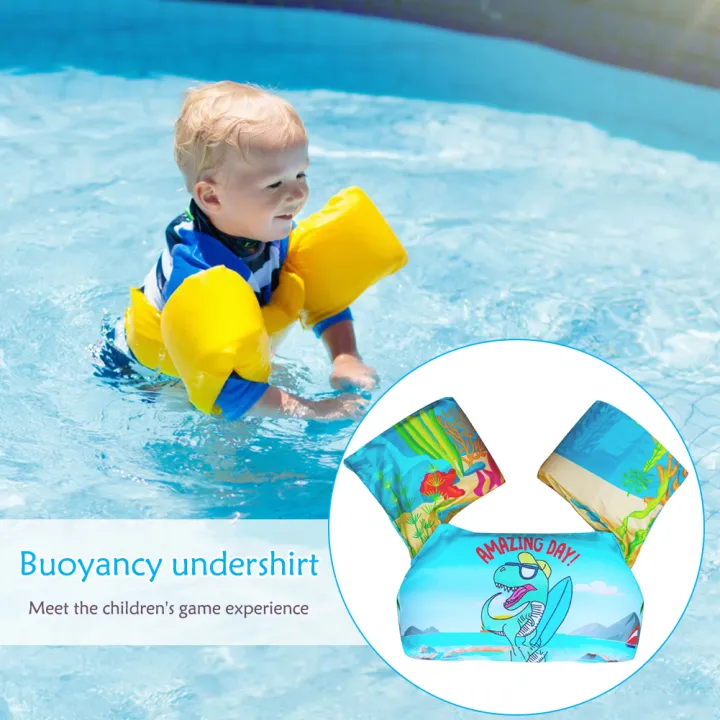 Kids%20Swimming%20Ring%20Floating%20Training%20Swimsuit%20Baby%20Floating%20Cartoon%20Arm%20Sleeve%20Life%20Jacket%20Foam%20Safety%20Pool%20Floating%20Swimming%20-%20Image%202