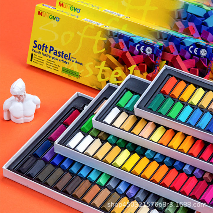 DUKEEN%20Mungyo%20Soft%20Pastel%20Drawing%20Art%20Pastel%2024/32/48/64%20Colors%20Set%20Square%20Mini%20Colored%20Chalk%20-%20Image%202