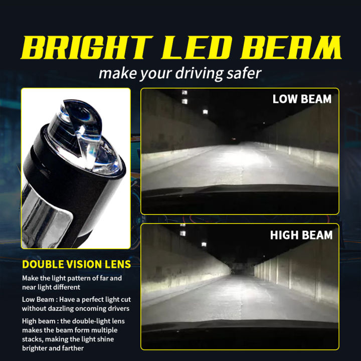 Car%20LED%20Projector%20Headlight%20Laser%20Beam%20H4%20-%20Image%206