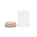 Glass Jar with Bamboo Lid Sealed Canister Food Storage Bottles Container Storage　XINYAN. 