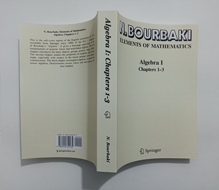Algebra I: Chapters 1-3 | Daraz.lk