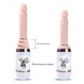 Thrusting Sex Machine Realistic Dildo Sex Toy. 