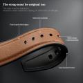 Leather Band for Redmi Watch 5 4 Strap Wristband Vintage Bracelet for Mi Band 8/9 Pro SmartWatch Correas Replaceable Accessoeies. 