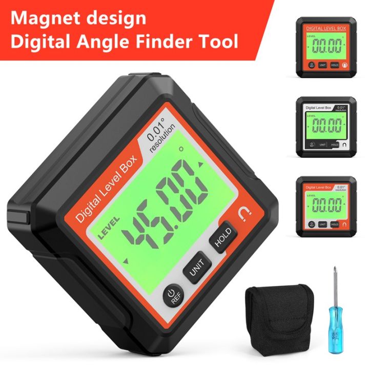 Levelling Instrument Protractor Angle Gauge Digital Inclinometer Goniometer Level Gauge