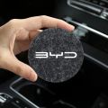 Car Slip Water Cup Mat Anti-Dirt mat Coaster Holder For BYD M6 G3 G5 T3 F3 F0 S6 S7 E5 E6 L3 tang yuan atto3 song Accessories. 