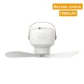 Mini USB Camping Fan Battery Operated Remote Control 4 Gears Portable LED Light Tent Hanging Ceiling Fan for Home Outdoor BedUSB Fan. 