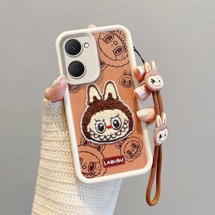 For%20Vivo%20Y03%20Y03T%20Y18%20Y18E%20Y36T%20T3%20Lite%20Y28S%204G%20V2332%20V2356%20Phone%20Case%203D%20Cute%20Cartoon%20Labubu%20Kapibara%20Anti-Drop%20Casing%20With%20Lanyard%20-%20Image%208