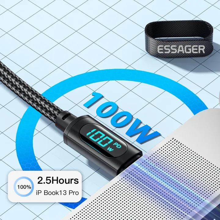 Essager%20PD%20100W%20USB%20Type%20C%20Cable%20To%20USB%20C%207A%20Fast%20Charging%20Charger%20Wire%20Cord%20for%20OPPO%20Realme%20Huawei%20Poco%20Samsung%20Data%20Display%20Cable%20-%20Image%203